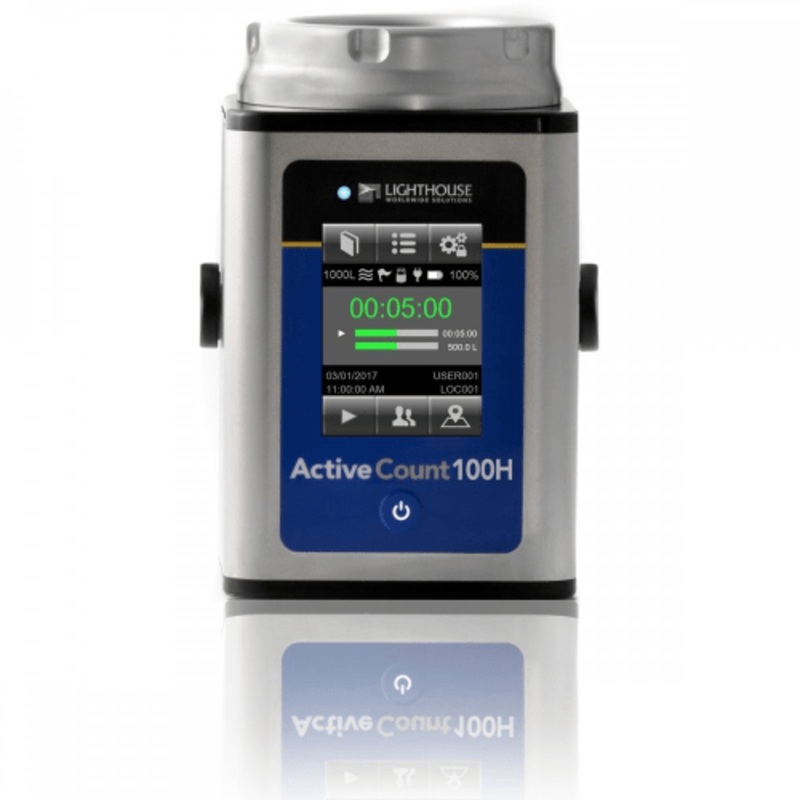 Lighthouse ActiveCount 100H Microbial Air Sampler - IC-403037004-2