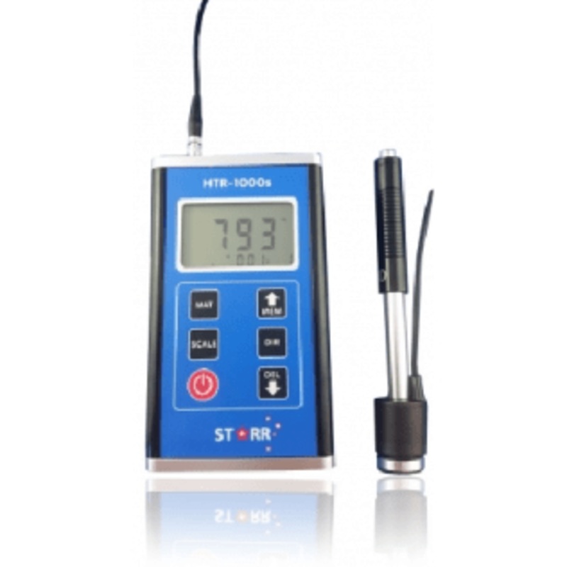 HTR 1000s Portable Hardness Tester with Text Block - IC-HTR-1000s-TestBlock
