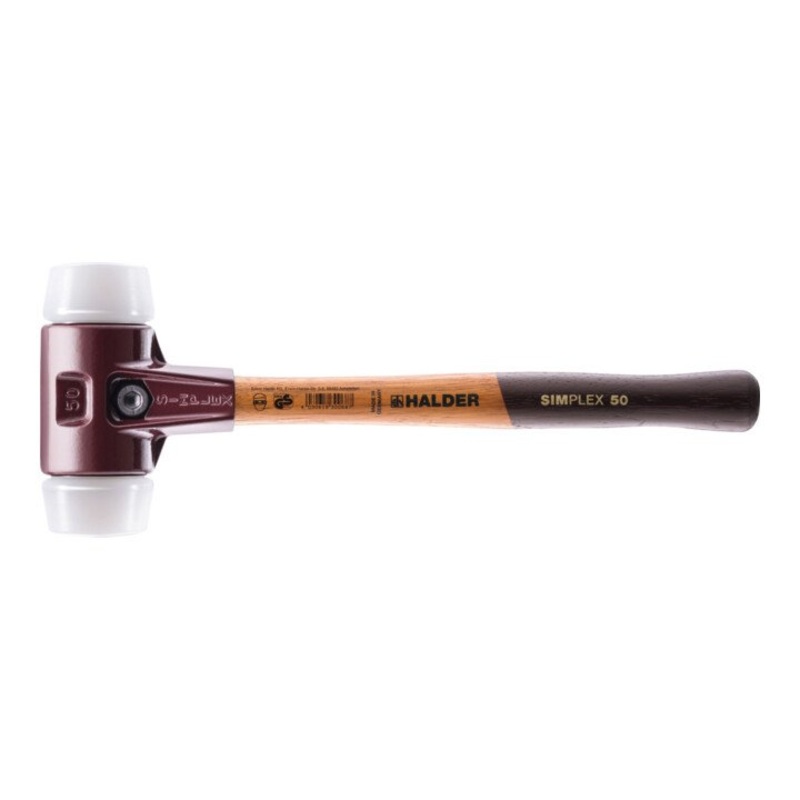 Martillo de cara blanda HALDER SIMPLEX longitud 490 mm cabeza  80 mm (4000811673)