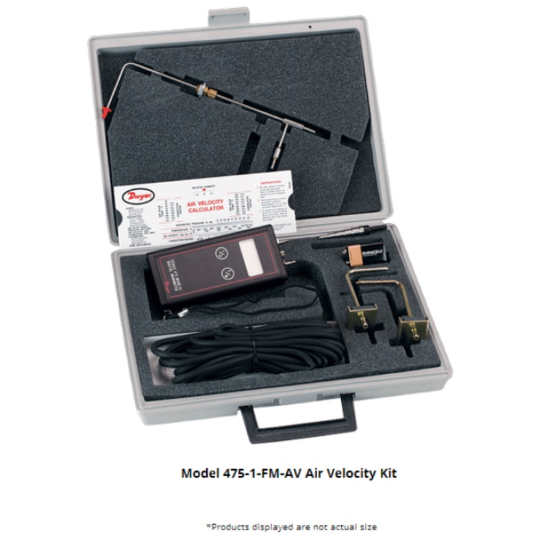 Model 475-1-FM-AV Air Velocity Kit - 475-1-FM-AV