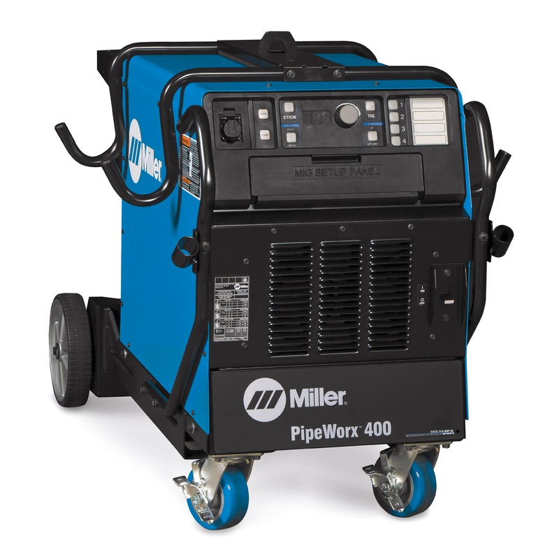 ITW Miller 907534 PipeWorx 400A M/Process Twin Feeder Pulsed MIG,HF TIG,400V  [4043]