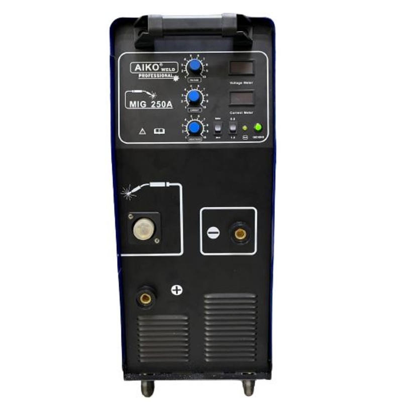 Aiko Mig250a Welding Machine Igbt Come with Rg Ak15/4m 3m Earth & Welding cable | Model : W-MIG250A
