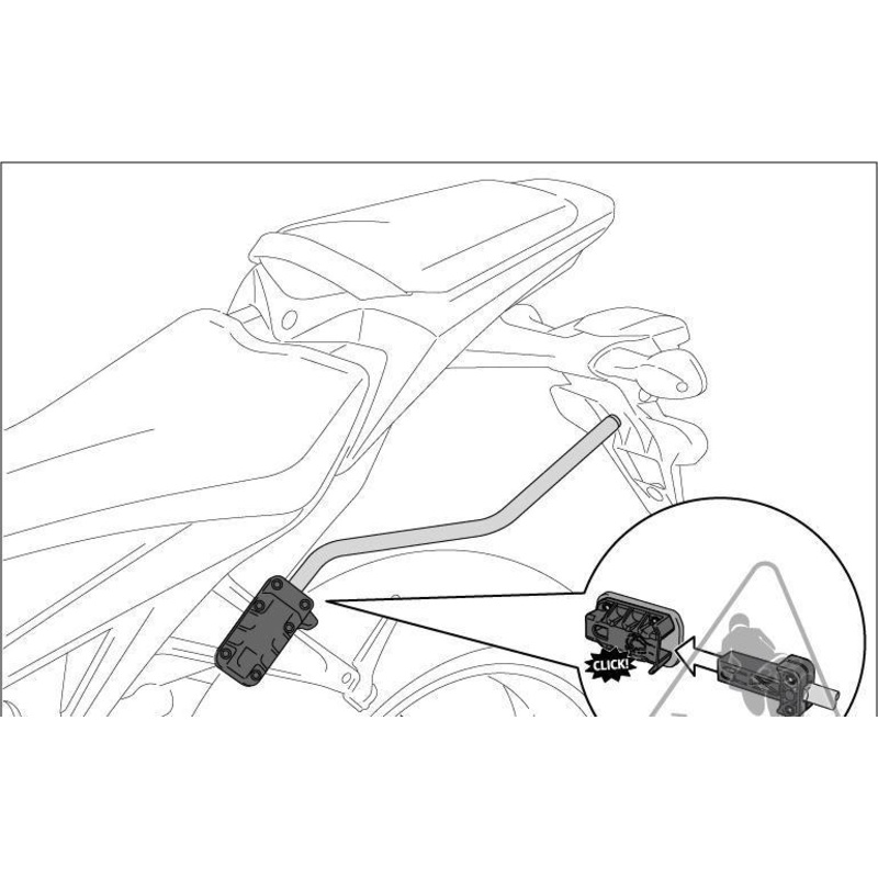 Pannier Mounts Sw Motech Bmw R1200r