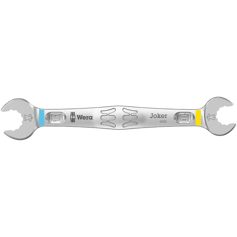 WERA Llave de boca doble Joker 6005 10 x 11 mm longitud 138 mm (4000823161)