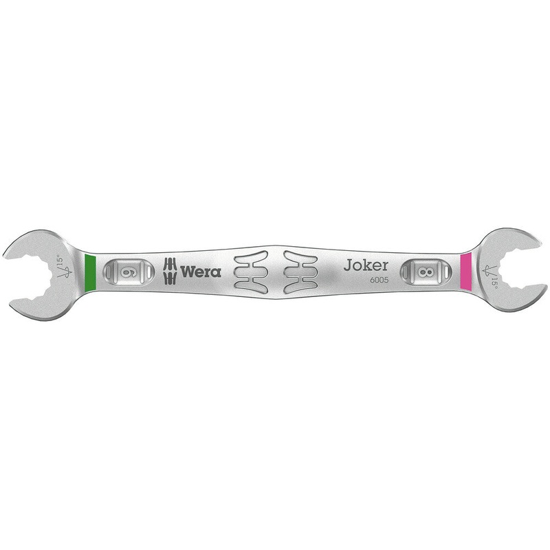 WERA Llave de boca doble Joker 6005 8 x 9 mm longitud 123 mm (4000823160)