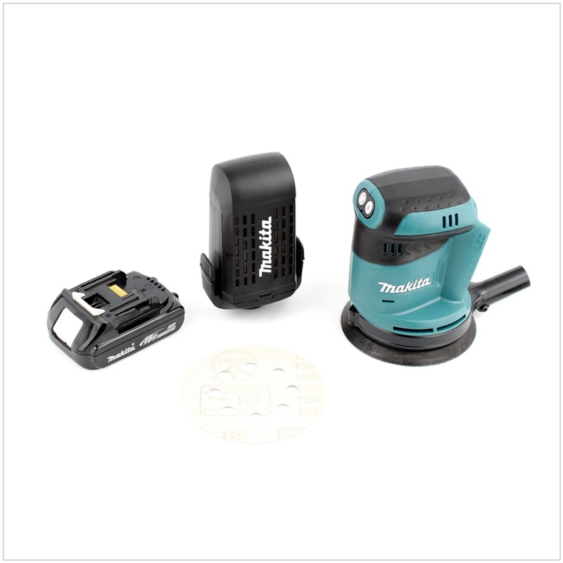 Lijadora excntrica a batera Makita DBO 180 Y1 18 V + 1x batera 1,5 Ah - sin cargador