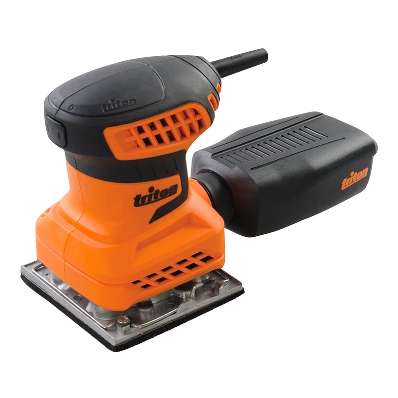Lijadora orbital Triton TQTRSS 200 watios 110 x 100 mm + bolsa
