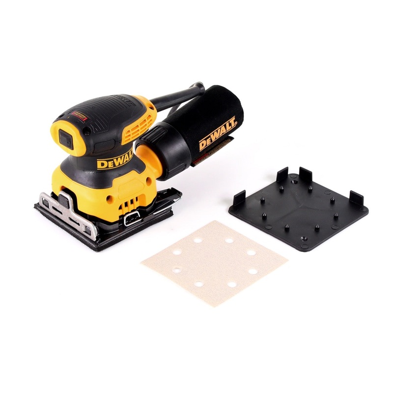 Lijadora vibratoria DeWalt DWE 6411 230W Klettfix 108x115mm