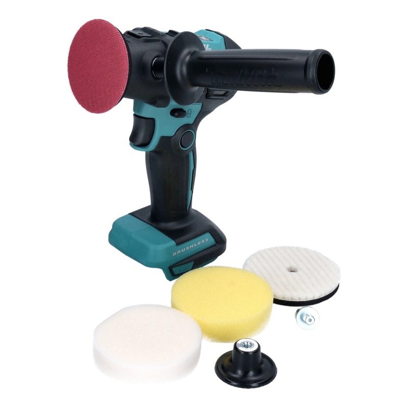 Pulidora amoladora inalmbrica Makita DPV 300 Z 18 V 50 / 80 mm solo sin escobillas - sin batera, sin cargador