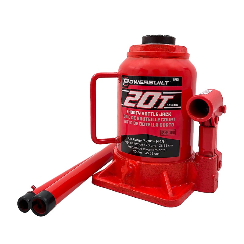 20 Ton / 18,000kg Shorty Bottle Jack