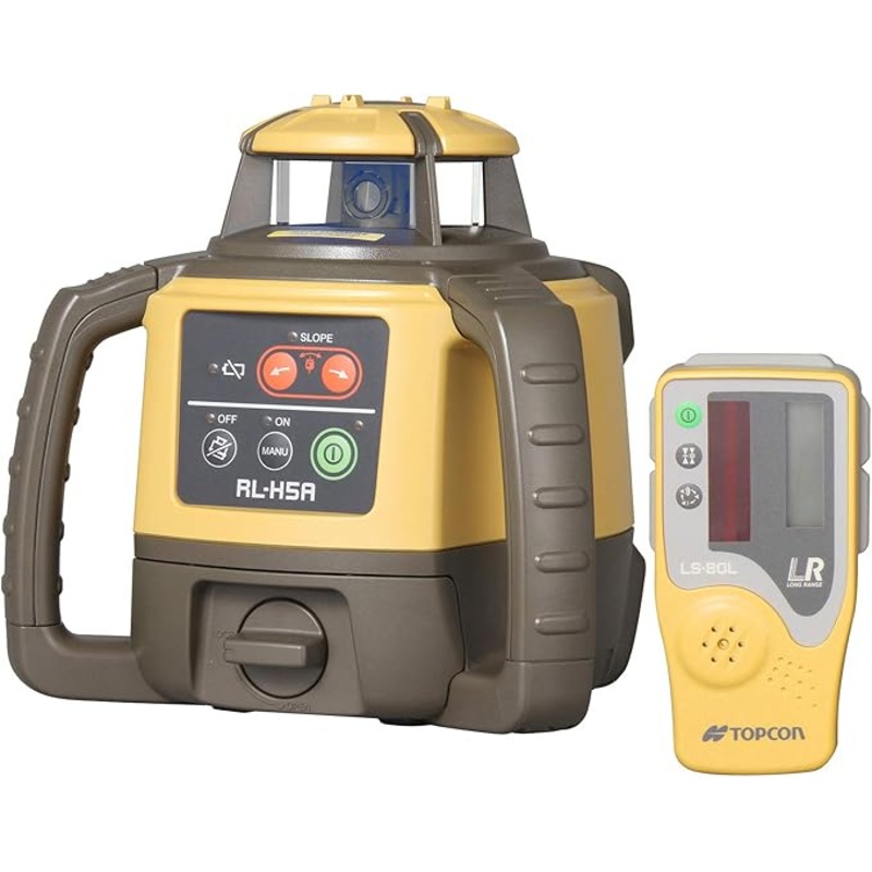 Topcon RL-H5A Self-Leveling Construction Laser with rechargeable battery pack