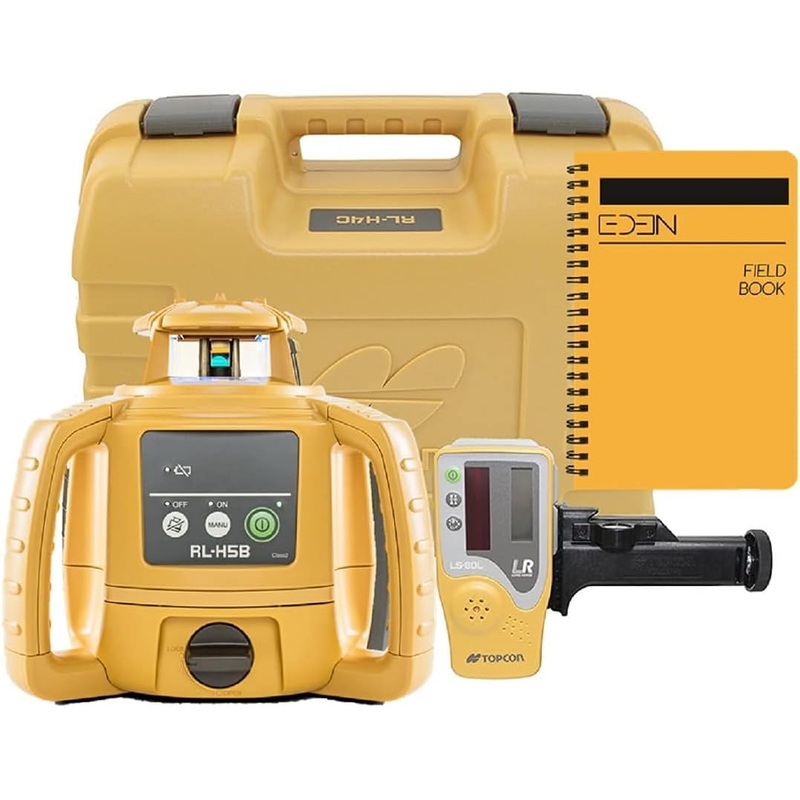 Topcon RL-H5B Leveling Horizontal Rotary Laser w/Bonus Field Book,400m Laser