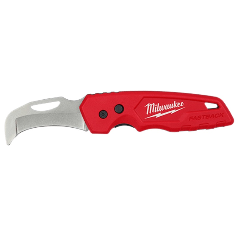 FASTBACK Blunt Tip Hawkbill Folding Knife