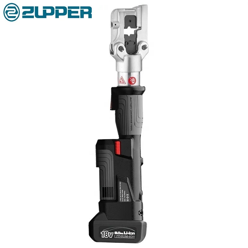 Zupper PZ-240 Cordless Battery Portable 18V Hydraulic Cable Terminal Crimping Tool 240mm | Model : PZ-240