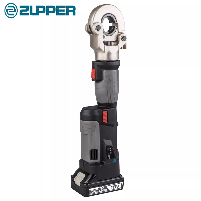 Zupper PZ-300 Cordless Battery Portable 18V Hydraulic  Cable Terminal Crimping Tool 300mm | Model : PZ-300