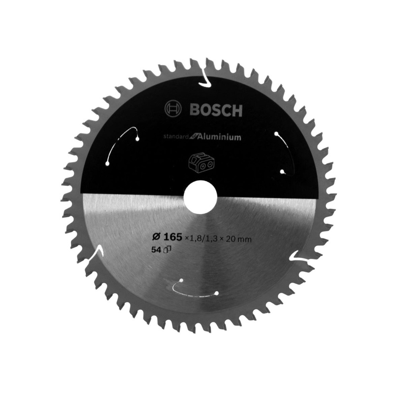 Hoja de sierra circular Bosch estndar para aluminio 165 x 1,3 x 20 mm 54 dientes (2608837763)