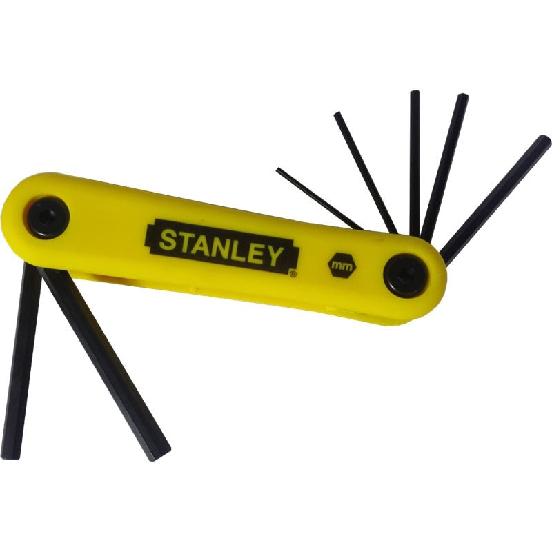Stanley Hex Key 7pc Folding Set 1.5-6.0mm | Model : 69-261