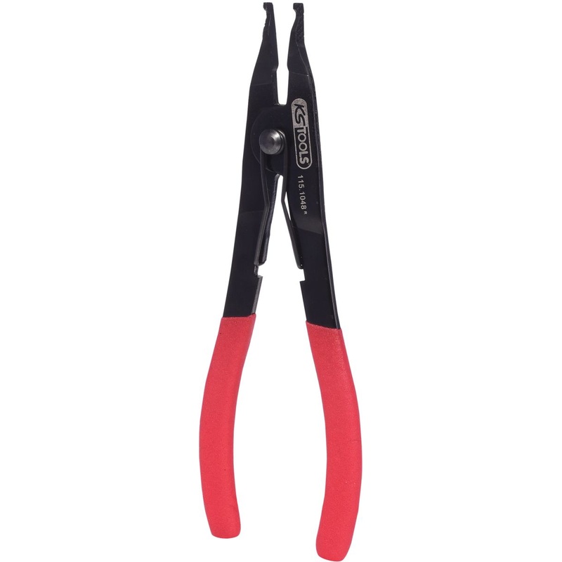 Alicates para anillos elsticos KS TOOLS, dentados, 210 mm ( 115.1048 )