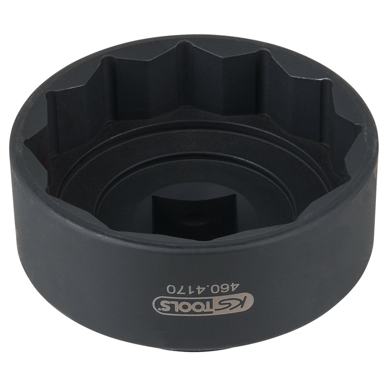 KS TOOLS Llave para tuercas de eje de 1" para Iveco, 12 puntos, 85 mm ( 460.4170 )