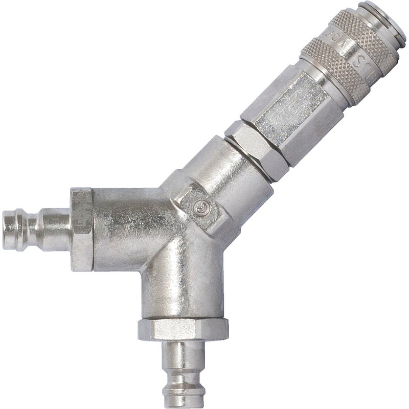 Adaptador KS TOOLS Y para ventilacin de aparatos, n. K ( 160.0768 )