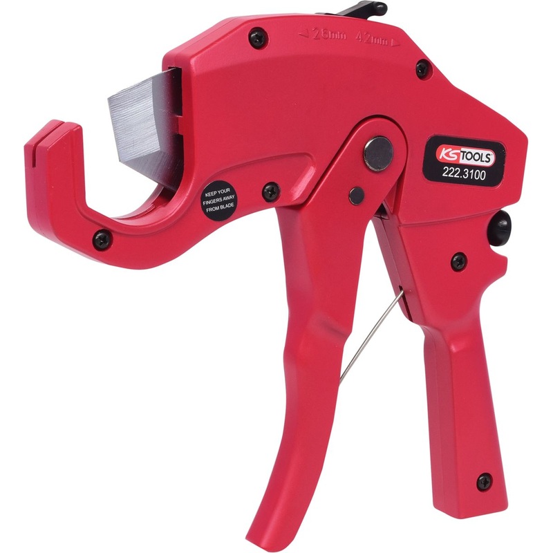 Pistola para cortar tubos de plstico KS TOOLS  6-42 mm, 210 mm ( 222.3100 )