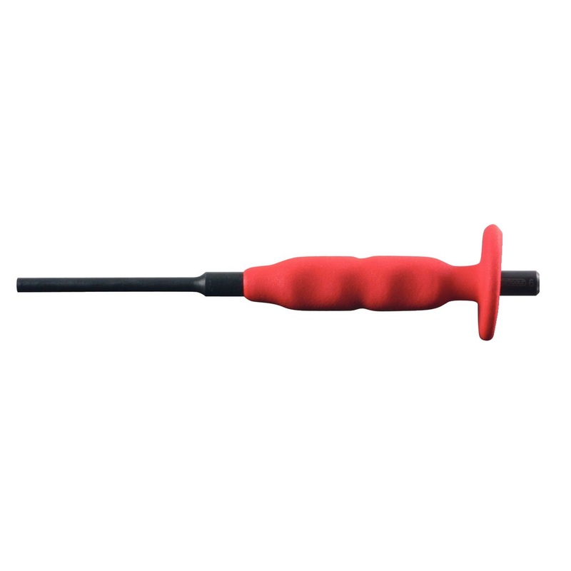 Punzn KS TOOLS con empuadura de proteccin para las manos, redondo,  6 mm ( 156.0006 )