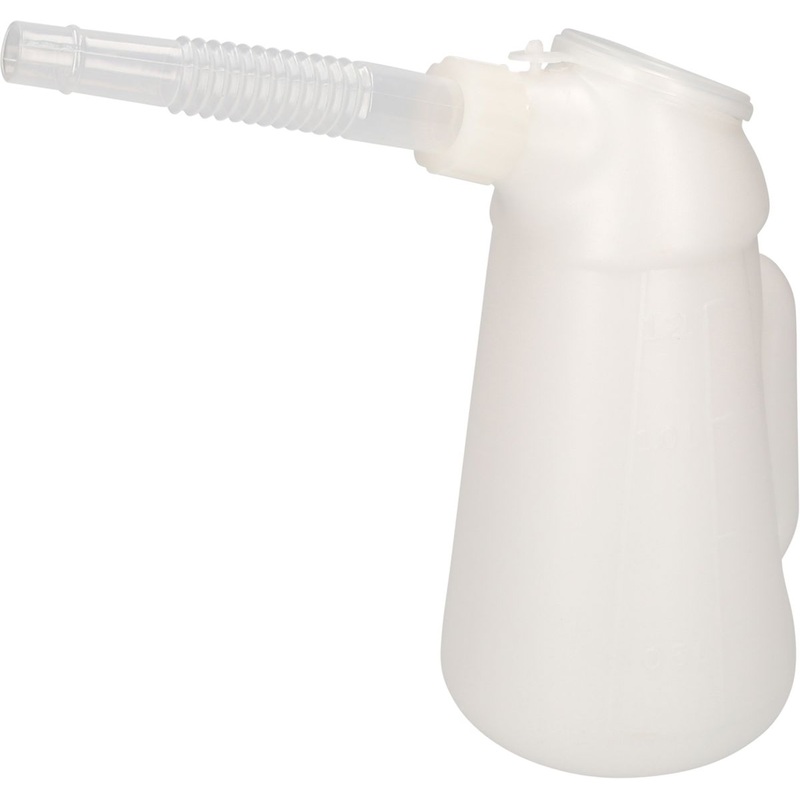 Vaso medidor KS TOOLS con pico flexible, 1,2 litros ( 150.9234 )