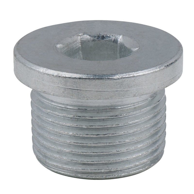 Tapn de vaciado de aceite KS TOOLS, hexgono interior 10 mm, M22x1,5x13,5 mm, paquete de 25 ( 430.2002 )