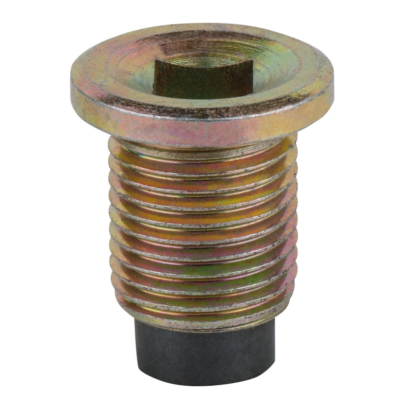 Tapn de vaciado de aceite KS TOOLS, vaso cuadrado 8 mm, M16x1,5x24 mm, paquete de 10 ( 430.1157 )