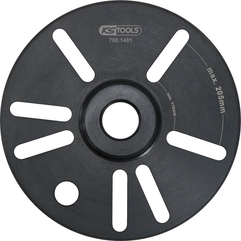 Brida de cubo de rueda universal KS TOOLS con rosca interior UN1.1/2 ( 700.1481 )