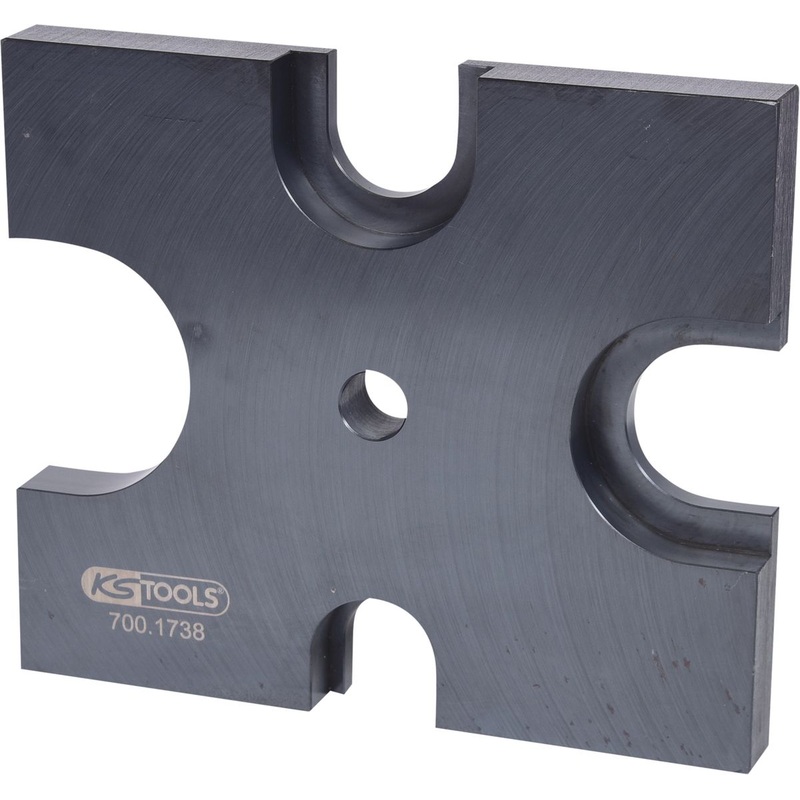 Placa prismtica universal KS TOOLS  40,0 / 63,0 / 75,0 / 80 mm ( 700.1738 )