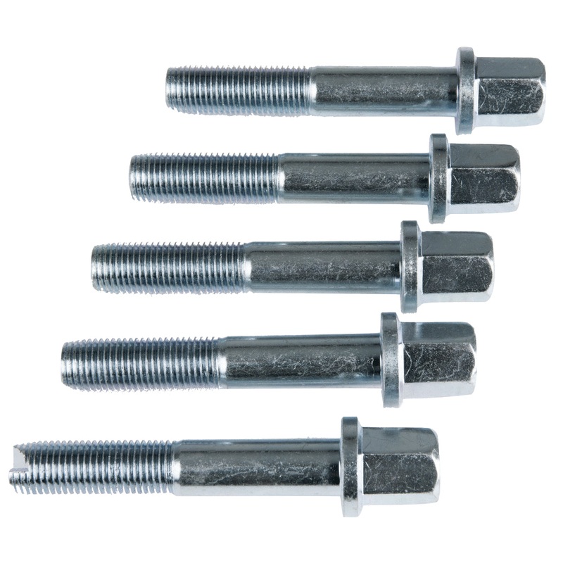 Tornillos extractores KS TOOLS con collar + ranura de limpieza M14x1,5, paquete de 5 (700.1483)