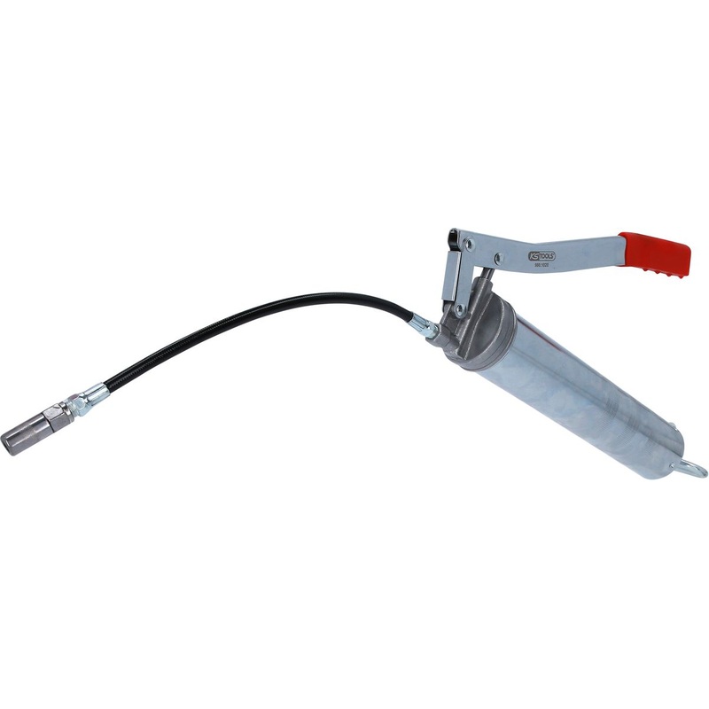 Pistola engrasadora de palanca con manguera flexible KS TOOLS, 400g ( 980.1010 )