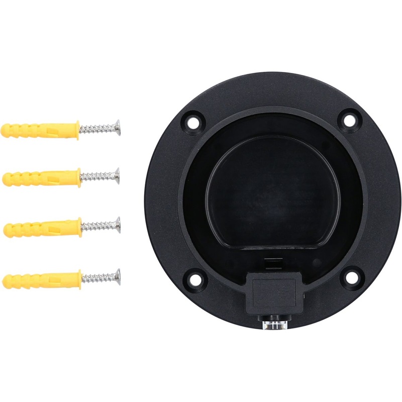 Soporte de pared KS TOOLS efuturo para enchufe tipo 2 ( 117.7902 )
