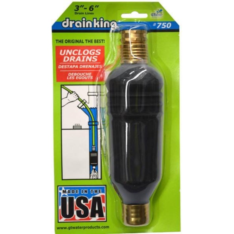 Drain King Water Pulse Drain Cleaner for pipe diameter 75-150mm