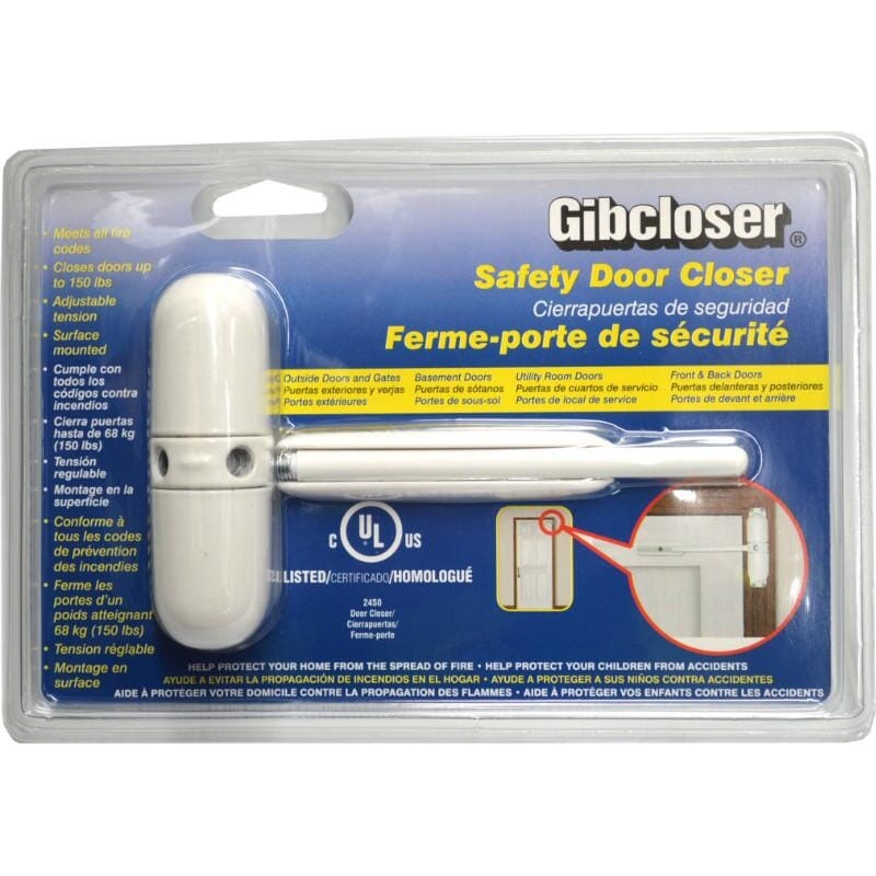 Gibcloser Original Gibcloser Door Closer White