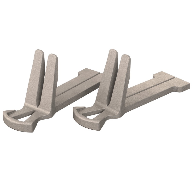 Bon 11-453 Corner Tie - Aluminum - (Pr)