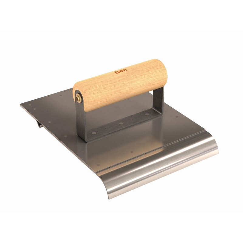 Bon 12-179 Edger/Groover - 6-in. X 8-in. - 1/4-in. Bit - 3/4-in. Radius Wood Handle