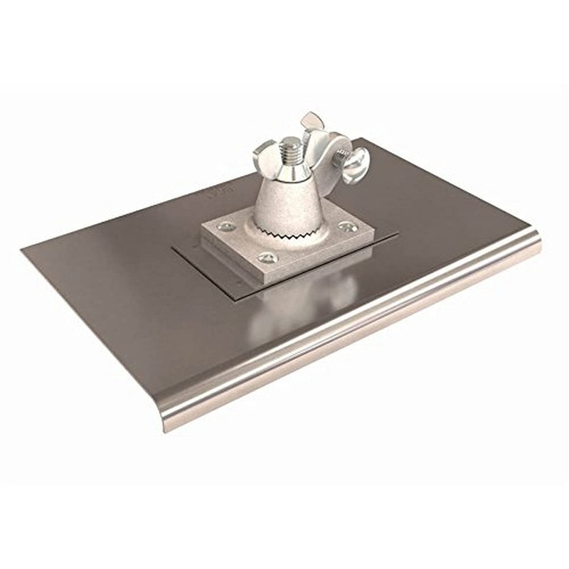 Bon 12-432 Walk Edger - Stainless Steel All Angle 10-in. X 6-in. - 3/4-in. Radius 1-in. Lip