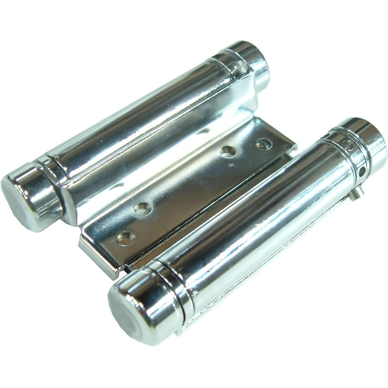 Schlage Bomber Hinges (1pair) - Double Acting Spring Hinge CP #401CP 100mm