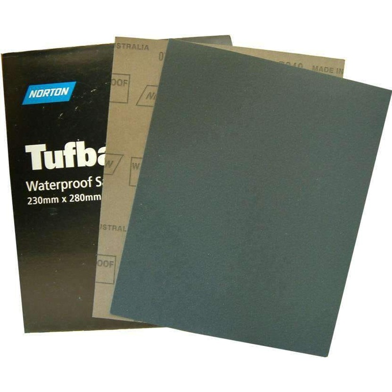 Tufbak Wet & Dry Sandpaper 280mm x 230mm Sheets 50-pce 360g