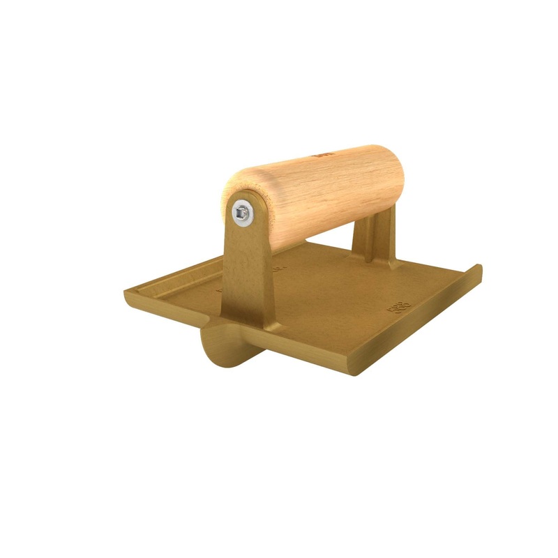 Bon 12-588 Groover - Bronze 6-in. X 4 1/2-in. Bit 1/2-in. X 3/8-in. Wood Handle
