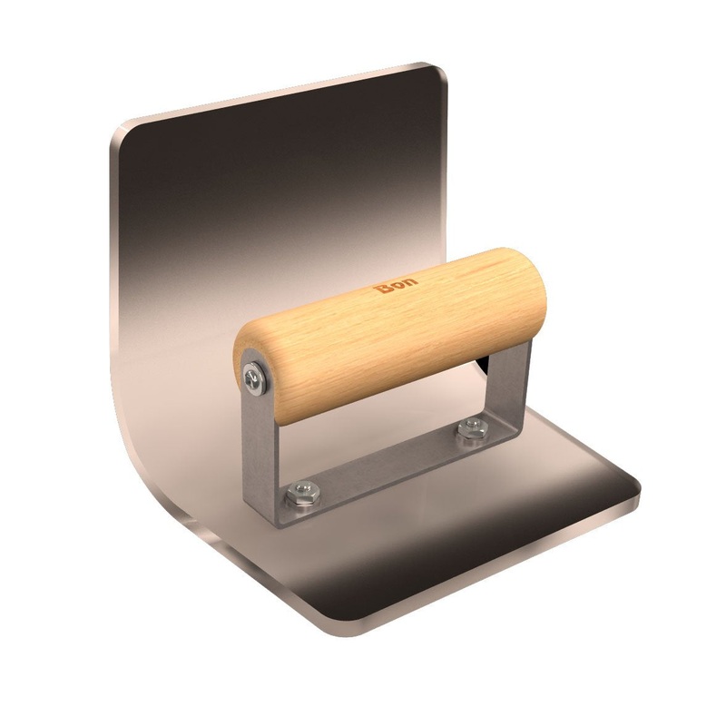 Bon 12-697 Step Tool - Plex Inside 6-in. X 5-in. - 1 1/2-in. Radius Wood Handle