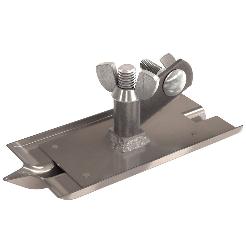 Bon 22-817 Walk GrooverStainless Steel All Angle 6X3 1/2-in.W 1/2-in.D 1/4-in.R