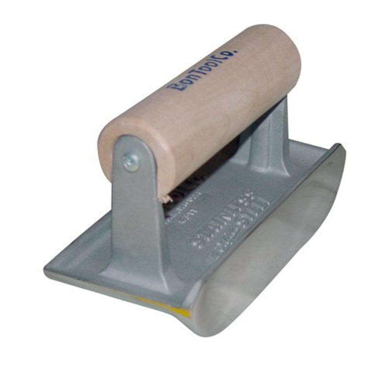 Bon 89-335 Edger - BulletStainless Steel 6-in. X 2 1/4-in. Lip 3/4-in. X 3/16-in. Wood Handle