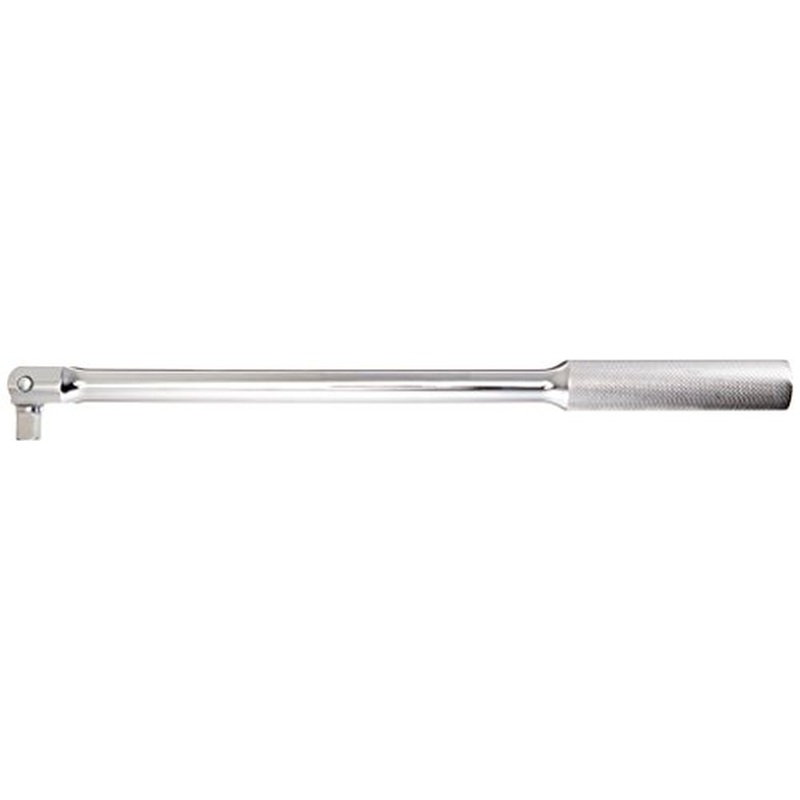 Wright Tool 14435 1/2 in. Drive 18 in. Chrome Knurled Steel Flex Handle