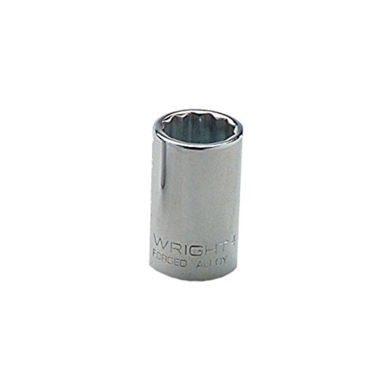 Wright Tool 4128 1/2 in. Drive 6 Point 7/8 in. Full Polish Alloy Steel Standard Socket