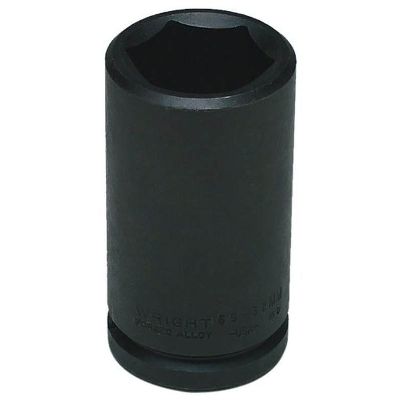 Wright Tool 69-46MM 3/4 in. Drive 6 Point 46 mm Metric Deep Impact Socket