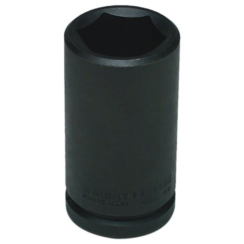 Wright Tool 69-50MM 3/4 in. Drive 6 Point 50 mm Metric Deep Impact Socket