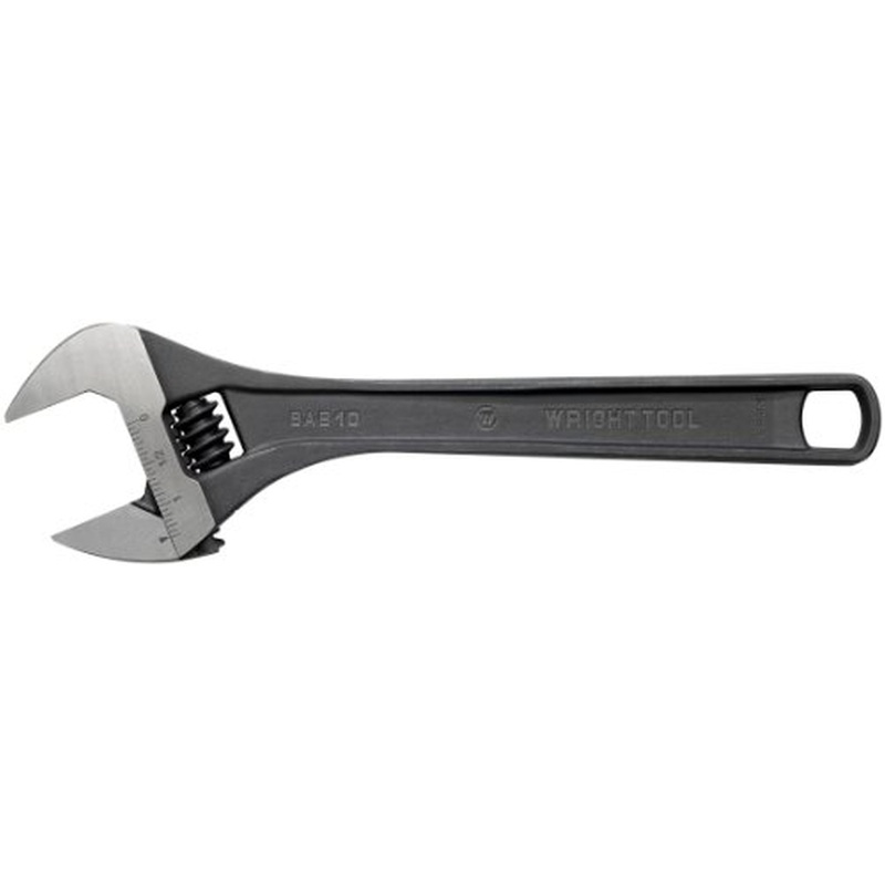 Wright Tool 9AB12 12 in. Black Industrial Finish Adjustable Wrench